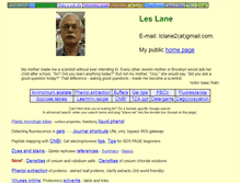Tablet Screenshot of lclane.net